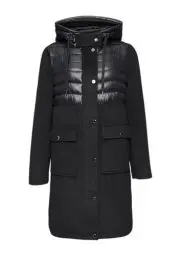 Produktbild: s.Oliver Parka im Fabricmix schwarz 36