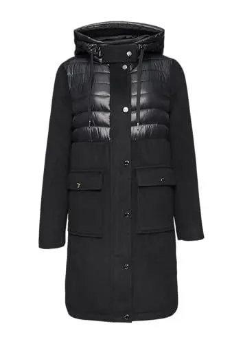 Produktbild: s.Oliver Parka im Fabricmix schwarz 36