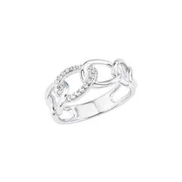 Produktbild: s.Oliver Ring 925 Sterling Silber Damen Ringe, mit Zirkonia synth., Silber, Kommt in Schmuck Geschenk Box