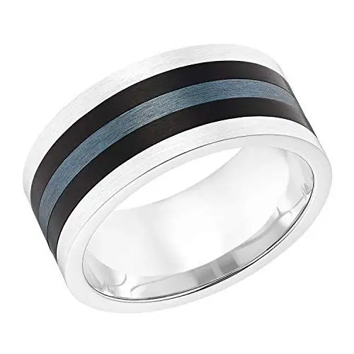 Produktbild: s.Oliver Herren-Herrenring Edelstahl 62 Silber 32024534