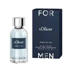 Produktbild: s.Oliver® Scent Of You Men | Eau de Toilette - aromatisch - lebhaft - maskulin - für besondere Momente | 50ml Natural Spray