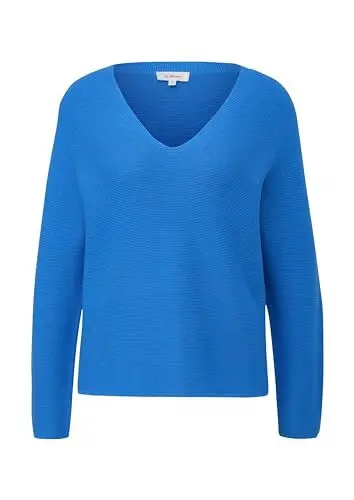 Produktbild: s.Oliver Damen 2145636 Pullover, 5531 blau, 36