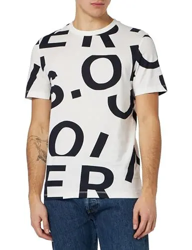 Produktbild: T-Shirt mit Logo Allover Print