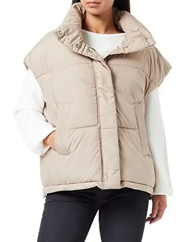 Produktbild: s.Oliver Women's 120.12.208.16.155.2120515 Weste ärmellos, Sand, M