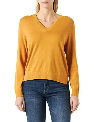 Produktbild: s.Oliver Women's 2129646 Pullover Langarm, Yellow, 46