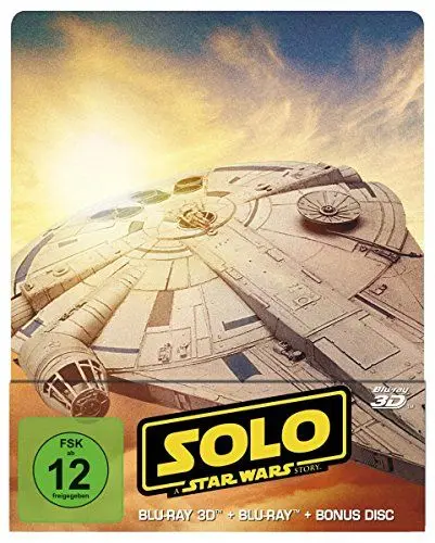 Produktbild: Solo: A Star Wars Story 3D Steelbook (3D Blu-ray) (Limited Edition)