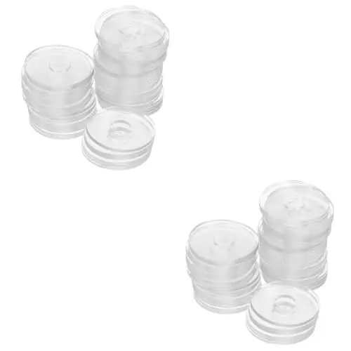 Produktbild: SOLUSTRE 100 Stk Transparente Dichtung instaloo montitor instand pot apparation Schraubenunterlegscheiben für Duschgriff-Set Reparatur von Flachdichtungen Dichtungsringe Siegelring Vinyl