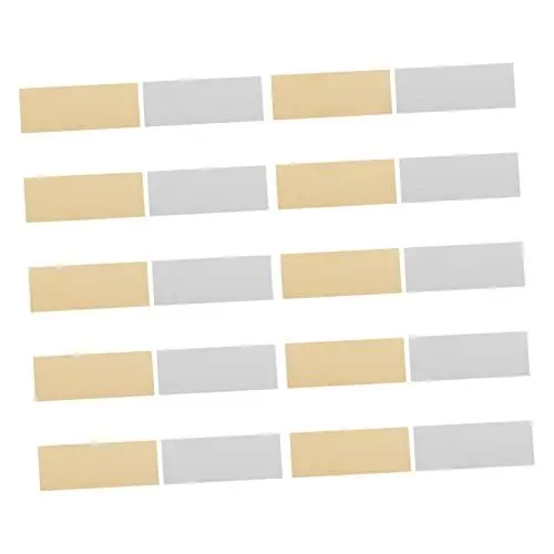 Produktbild: SOLUSTRE 10 Paar Zinkblech Kupferblech Galvanik-kit Holunder-zink-lutschtabletten Batteriematerialien Für Kupfer Blinkt Einkapselungen Probiotika Metallband Magnesium Nadeltyp Flacher Stock
