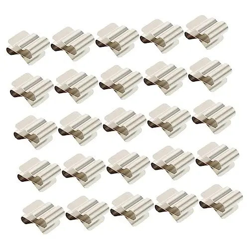 Produktbild: SOLUSTRE 120 Stk Photovoltaik-Kabelklemme Batteriekabel Drahtklemmen für elektr Bootsdraht Solarpanel Kabelklemmen Kabelhalter für Solaranlagen Kabelclip Kabeldrahtklemmen Solarkabel-Clip