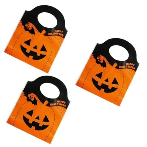 Produktbild: SOLUSTRE 150 Stück Einkaufstüte Halloween