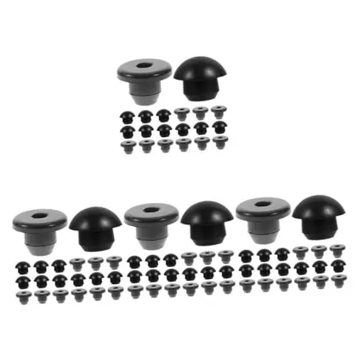 Produktbild: SOLUSTRE 160 STK Jack-Ölschraube wagenheber Gummi gummistopper autoheber Buchsen Stecker hydraulischer Wagenheber Ölbehälter-Einfüllschraube Füllung Reperatur-Teile Kork Ölstopfen Boden