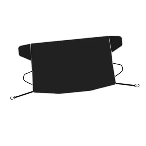 Produktbild: SOLUSTRE 1Pc Auto Schnee Abdeckung Frontscheibe Abdeckung Schneesichere Abdeckung Sonnenschutz Abdeckung Fenster Schild Windschutzscheibe Abdeckung Windschutzscheibe Abdeckung Schwarz