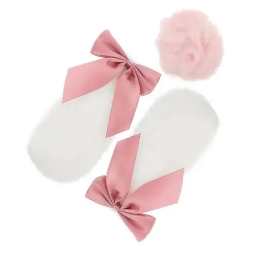 Produktbild: SOLUSTRE 1 Paar Helm Hasenohren Motorradhelm Schmückt Helm Hasenohr Ornamente Reithelm Hasenohren Für Helm Motorradhelm Motorradhelm Hasenohren Rosa