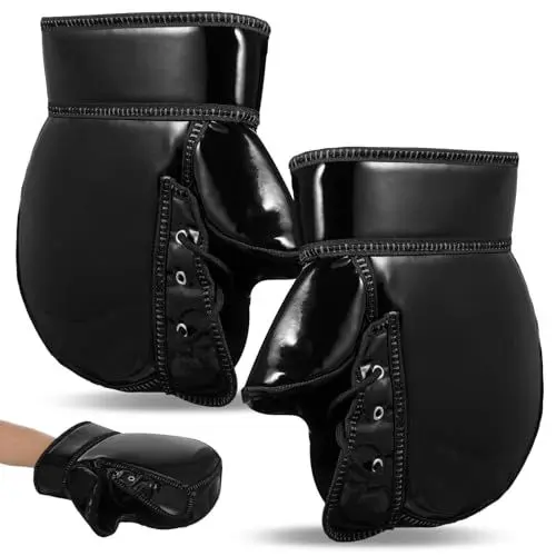 Produktbild: SOLUSTRE 1 Paar -Lenkerhandschuhe Outdoor-Reithandschuhe Warme Lenkerfäustlinge Winterhandschutz Muffs Motorradhandschuhe Schneemobilzubehör
