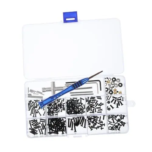 Produktbild: SOLUSTRE 1 Sätze Fernbedienung Auto Schraube RC Auto Schrauben Reparatur Werkzeug Set Schraubenbox für RC Autos Werkzeug für RC Autos RC-Car-Hardware-Kit metrisches Schraubensortiment Eisen