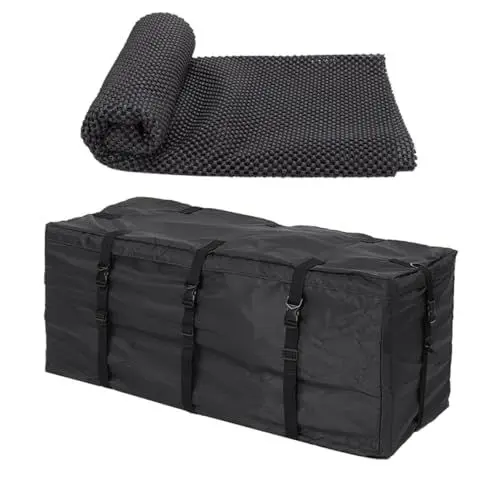 Produktbild: SOLUSTRE Fahrzeugdach-gepäcktasche 600d-gewebe Großer Stauraum Einfach Zu Befestigen Autodachtasche