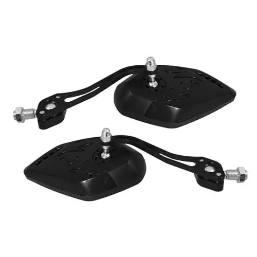 Produktbild: SOLUSTRE 1 Satz Motorradspiegel Elektroroller Rückspiegel Modifizierte Spiegel Rückspiegel Motorradlenkerspiegel Motorradzubehör Und Teile Rollerspiegel