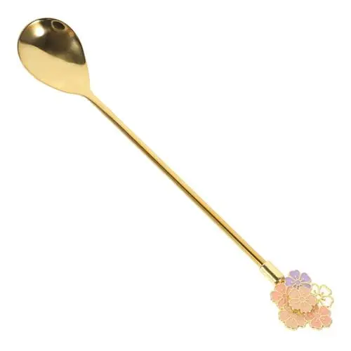 Produktbild: SOLUSTRE 1 Stück Rührlöffel Eislöffel Cocktailrührer Weinrührstäbchen Jigger Jumbo LED Stab Getränkerührer Bartending Cocktailrührer Rührstab Saftrühren Wiederverwendbar