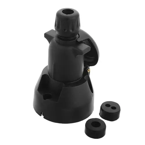 Produktbild: SOLUSTRE 1satz Poliger Elektrischer Anhängerstecker Mit Wasserdichtem Für Fahrradtrailer Einfache Installation Robust Und Langlebig Für Wohnmobile Und