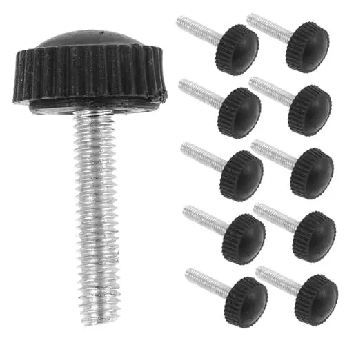 Produktbild: SOLUSTRE Handknopf-anziehschraubensatz M6x20 Rändelschrauben Klemmschraube Bolzen Für Maschinenschrauben Ersatz