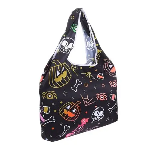 Produktbild: SOLUSTRE 2St Halloween-Einkaufstasche Damen-Tragetaschen Tragetasche für Damen halloween handtasche halloween geschenktüten das Multifunktionstasche paket tasche Polyester