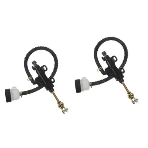 Produktbild: SOLUSTRE 2St Motocross-Zubehör Bremshydraulikzylinder Hauptbremszylinder hinten hydraulischer Zylinder hydraulischer Pumpenzylinder Hydraulikzylinder für -Hinterradbremse Gummi