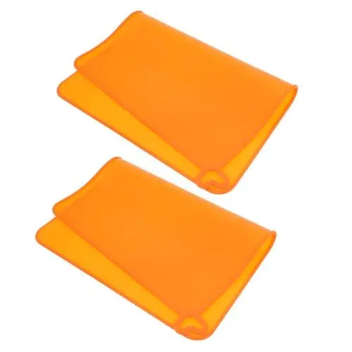 Produktbild: SOLUSTRE 2St Rutschfeste Matte 3D-Druckerpad 3D-Druckstift-Silikonmatte antirutschmatte dartscheibe kinder 3D-Drucker Silikon-Slap-Matte Schlagmatte faltbar Silikon-Pad