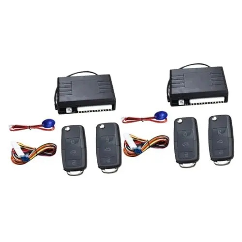 Produktbild: SOLUSTRE 2 Sätze Schlüsselloses Zugangssystem Zentralverriegelung Mit Fernbedienung Keyless-Entry-System Zentralverriegelung Auto-fernbedienungs-zentralverriegelungs-kit