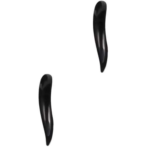 Produktbild: SOLUSTRE 2stücke Horn Scraping Tool Tragbarer Akupunkturstab Aus Echtem Gua Massagegerät Zur Muskelentspannung Für Rücken Beine Und Schultern Ergonomisch Gestaltet