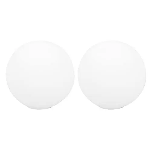 Produktbild: SOLUSTRE 2st Lampenschirm Lampenglas Glaskugel-lichtschirm-ersatz Halterung Ersatzkugeln Glas Kugel Schirm Kugellampe Ersatzglas Kugelleuchten Außen Hängelampe G9 Weiß Lob Schreibtischlampe