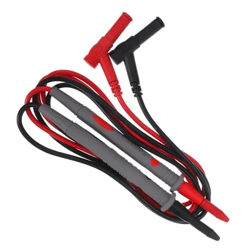 Produktbild: SOLUSTRE 2er-set Multimeter-test 4 Mm Bananenstecker Kfz-reparatursonden Vielseitiges Elektrisches Testkit