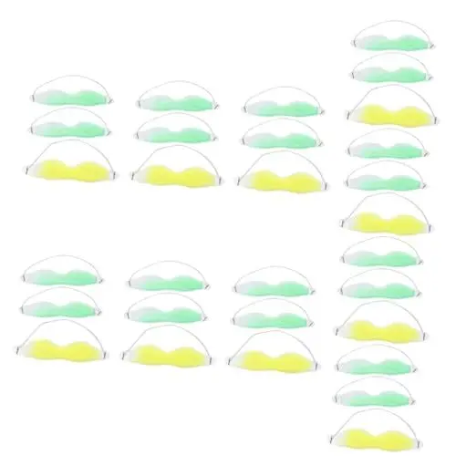 Produktbild: SOLUSTRE 30 Stk Augenmaske Schlafmasken Auge kalt kühlende Augenpasten Schlafmittel wiederverwendbares Auge Augenpad zusammendrücken Gel-Auge Cool Brille Korn Gesichtsmaske Kind Augenklappe