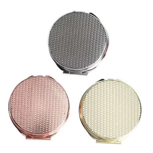 Produktbild: SOLUSTRE 3St Fach Medizinbox aus Metall tragbare pillendose medikamenten organizer Behälter für Fischöl Kaugummibehälter Reisepille Plastikbehälter -Organizer aus Metall runden