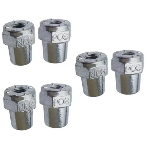 Produktbild: SOLUSTRE 3 Paare Terminal-ladesäulen Post Ladeseitenpfosten Batterie Verbinder