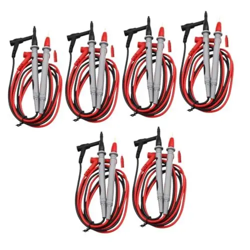 Produktbild: SOLUSTRE 3 Packungen Multimeter-Klemmkabel Meter Prüfdraht Sonde Multimeter Prüfkabel Sondentest multimeter zubehör Multimeter cables Krokodilklemmen Prüfspitze Multimeter-Stiftlinie