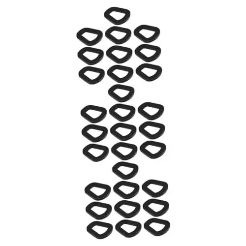 Produktbild: SOLUSTRE 3 Sätze Auto Gummi Matte Ersatz-gasdosenwäscher Ersatzgasdose Kraftstofftank Dichtung Kraftstofftank Grommet Dichtungsringe Ersatz-gasdosendichtungen Black 10 Stück * 3