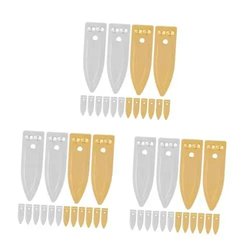 Produktbild: SOLUSTRE 3 Sätze Fruchtbatterie Experimentiermaterial Zinkplatten Stromerzeugung Materialien Elektronikbausatz Für Kartoffelbatterie-wissenschaftskit Laborbedarf Kupfer 50 Stück * 3