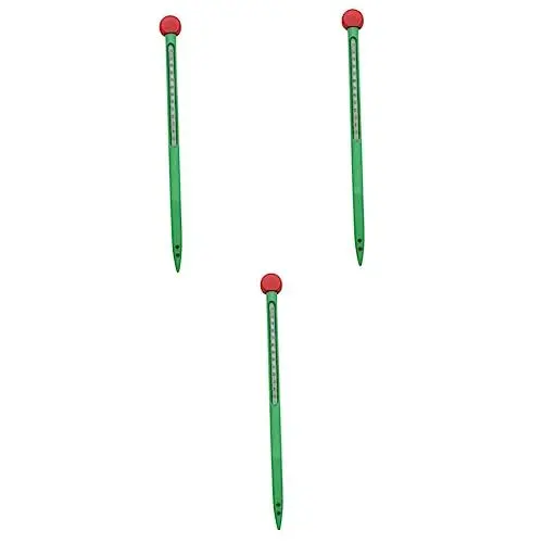 Produktbild: SOLUSTRE Gartenbodenthermometer 3 Stk Kompost-thermometer Gartenthermometer Pflanzen Wasser Thermometer Bodentemperatursonde Bodenthermometer Green