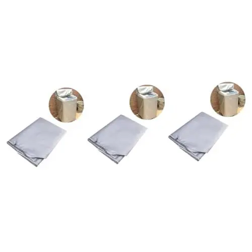 Produktbild: SOLUSTRE 3st Waschmaschine Sonnenstift Staubhaube Staubschutzhaube Sonnenschutz Feuchtigkeitscreme Mit Spf Unterlegscheiben Abdeckung Rolle