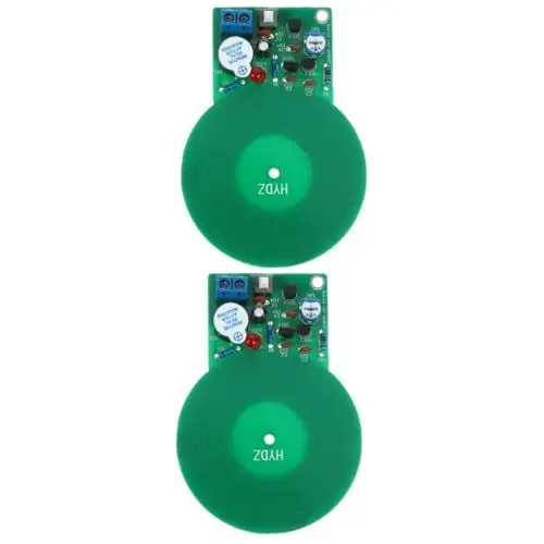 Produktbild: SOLUSTRE 4 Sätze Metalldetektor elektronik werkzeug elektronische bausätze Elektronikbausatz elektronische bauteile Elektronikbauteile Lötkit-Projekt Löten Übungskasten Plastik Green