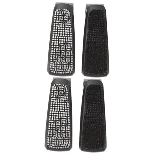 Produktbild: SOLUSTRE 4stücke Brillenhalter Für Auto Sonnenblende Strass Brillenclip Organizer Für Sonnenbrillen Und Brillen Sorgt Für Ordnung Im Auto