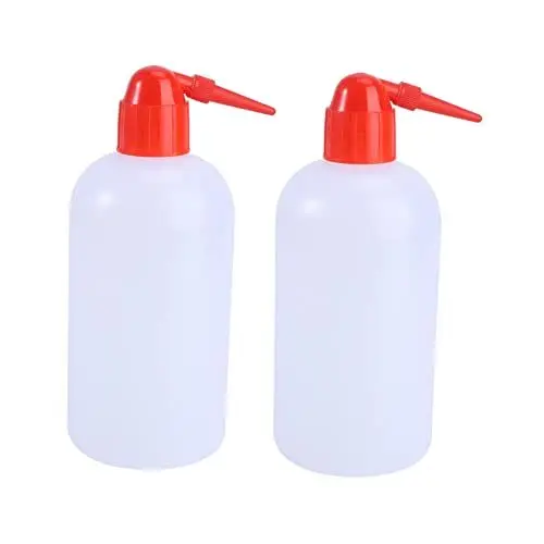 Produktbild: SOLUSTRE 4 Stück Reptil Plus Wasserflasche Wasserautomatenspender Für Zu Hause Wassernapf Für Reptilien Automatischer Wassertrinkerspender Haustier-wasserflasche Reptichip Plastik Rot