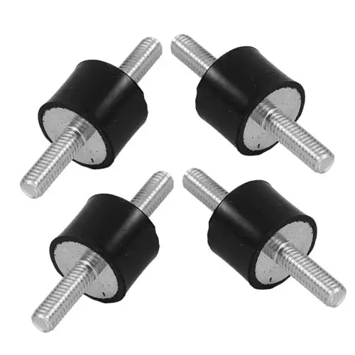 Produktbild: SOLUSTRE 4 Stück Vibrationsisolator Isolieren Werkzeuge Stoßdämpfer Schock Vibrationsdämpfer Gummiisolator Halterungen Gummiisolatoren