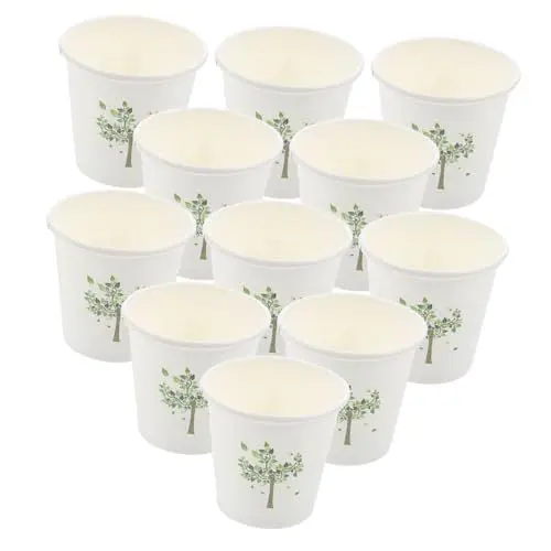 Produktbild: SOLUSTRE 500 Stück Verkostungsbecher Tasse Heiße Schützenbecher 60 Ml Pappbecher Einweg-pappbecher Teetrinkbecher Einweg-trinkbecher Eiskaffeetassen Eisbecher Mundspülbecher Mini Papier