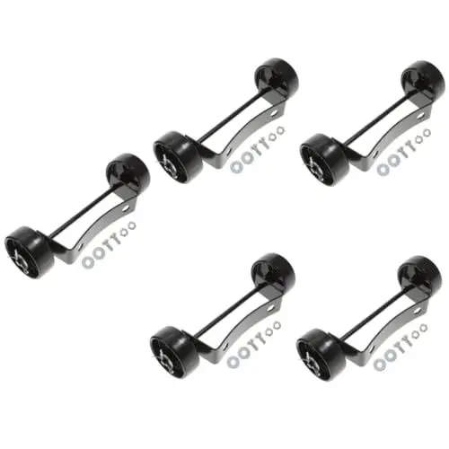 Produktbild: SOLUSTRE 5St Heizrad Outdoor heater wheel kit Patio heater replacement wheel Heizungsräder tauschen teile für terrassenheizungen Outdoor-Heizungen Teile für Außenheizungen Propan-Heizräder