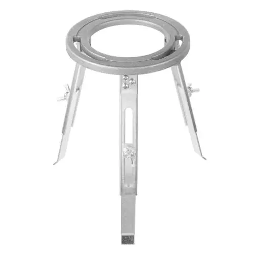 Produktbild: SOLUSTRE 5St Stativ Labor Bunsenbrenner Bunsenbrennerhalter Brennerlampenhalter Wasser für Kessel Laborständer tripod Alkohollampenständer Unterstützung der Chemieheizung Aluminiumlegierung