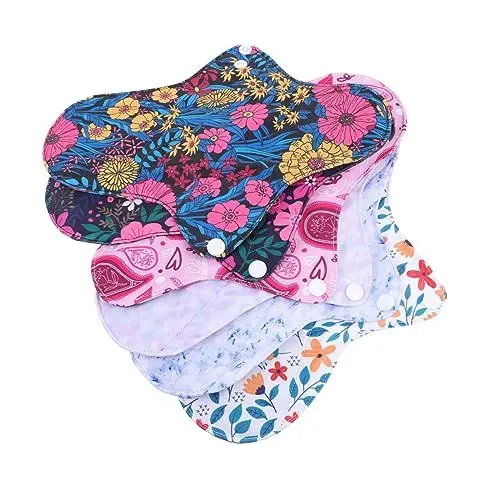 Produktbild: SOLUSTRE 6St Damenbinde Reinigungstücher Geldsparende Menstruationseinlagen Stoffbinden kreativer Block Slipeinlage Menstruationsbinde Mesh-Oberfläche Menstruationspad Höschen ältere