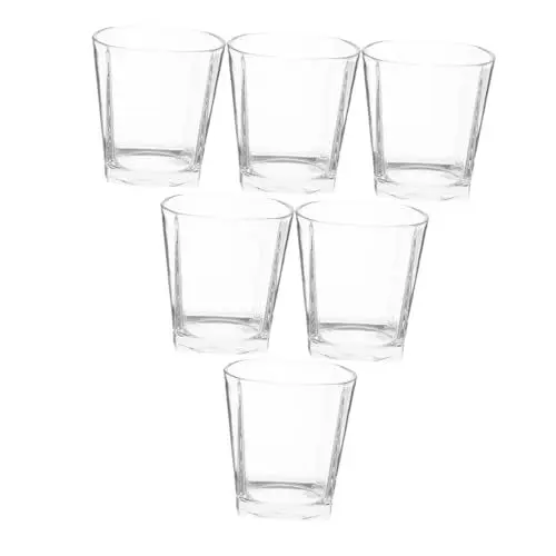 Produktbild: SOLUSTRE 6St Weinglas Cocktailgläser barzubehör biergläser whisky zubehör Whiskey-Gläser Whisky-Becher Bierkrug Tequila-Gläser Weingläser hawaiianische Partydekorationen Party-Cocktailglas