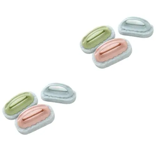 Produktbild: SOLUSTRE Waschbecken Schwamm Kalk 6 STK Bürstenreiniger Reinigungsbürste Spülbeckenreiniger Reinigungsschwamm Fleckenentferner-Pads Entkalkungsschwamm Radiergummi Sauber