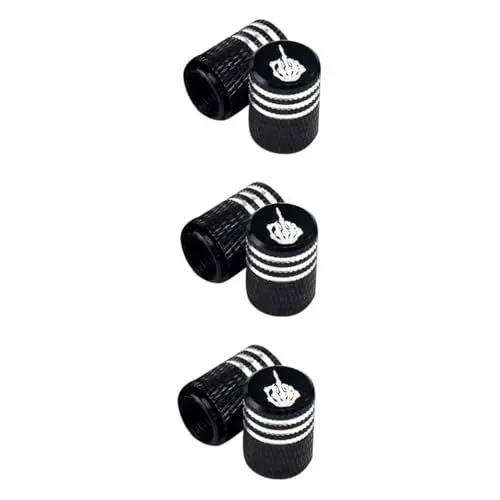 Produktbild: SOLUSTRE 6 STK Ventilkappe Tubeless-Ventilschaft Dichtmittel für schlauchlose Reifen Reifenventil Radventil car tire Valve caps ventildeckel Reifenkappen Reifenluftdüsenabdeckungen Kupfer